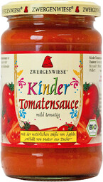 Zwergenwiese Sos pomidorowy dla dzieci bezglutenowy 340 ml