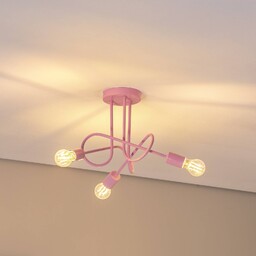 Lampa sufitowa Oxford HELAM, możliwość ściemniania, fioletowy /