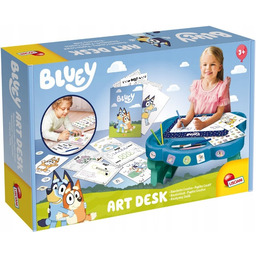 Lisciani Biurko Artystyczne Stolik Art Desk Bluey