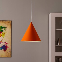 Lampa wisząca Cono TK Lighting, możliwość ściemniania, żółty