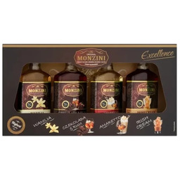 Syropy barmańskie do kawy Monzini Excellence Mini zestaw