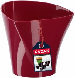 Doniczka na kwiaty Sisco 13 cm, amarantowa