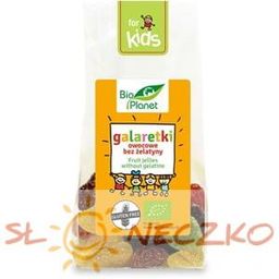 Galaretki owocowe bez żelatyny bezglutenowe BIO 100 g