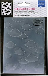 Vaessen Creative Folder Embossing, przezroczysty, 14,6 x 10,8