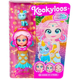 KOOKYLOOS Lalka Glitter Unicorns Dolls Pearl Princes PKL10V124IN40
