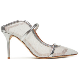 Szpilki MALONE SOULIERS Maureen 85-263 Srebrny