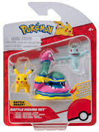 PKW - Battle Figure Set (3PK: Machop, Pikachu