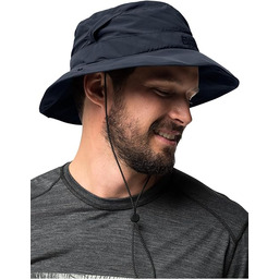 Jack Wolfskin Kapelusz przeciwsłoneczny, uniseks, niebieski (Night Blue),