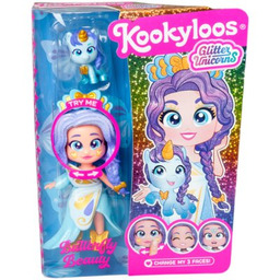 KOOKYLOOS Lalka Glitter Unicorns Dolls Butterfly Beauty PKL10V124IN20