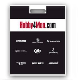 Reklamówka-torba foliowa Hobby4Men/broń.pl 450x500 mm