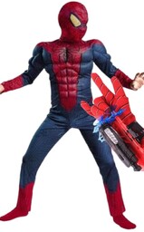 Strój Spider Man Z Wyrzutnią 122/128