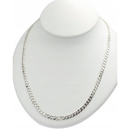Łancuszek srebrny próba 925 pancerka 60cm