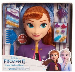 JUST PLAY Lalka Głowa do stylizacji Disney Princess