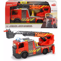 Pojazd Sos Scania straż pożarna 35 cm Dickie