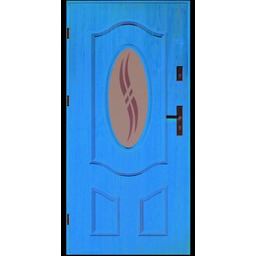 Drzwi zewnętrzne Apis złoty dąb 90 cm prawe