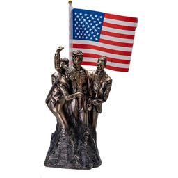 Pacific Giftware Trump Fight Figurka z żywicy, szczegółowe