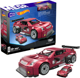 MEGA Hot Wheels Cadillac ATS-VR Kolekcjonerski Zestaw klocków