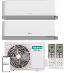 HISENSE Klimatyzator Multisplit, Pompa ciepła powietrze - powietrze