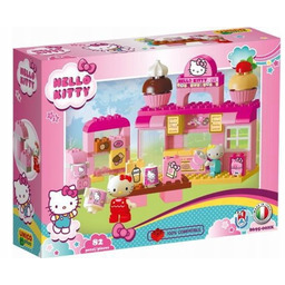 Klocki Konstrukcyjne Hello Kitty Cukiernia Kawiarnia Bar Unico
