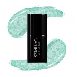 SEMILAC Lakier Hybrydowy 495 Mint Glacier 7 ml
