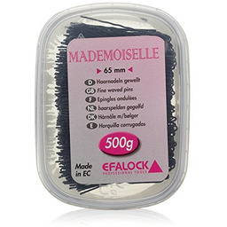 Efalock Mademoiselle, spinki do koka karbowane 65mm, 500g,
