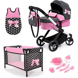 Bayer Design 17060AB Zestaw wózka dla lalek XEO,