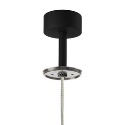 Reflektor sufitowy metalowy czarny regulowany AZ3395 z serii