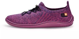 Buty damskie minimalistyczne Brubeck Merino Barefoot SH5004 śliwkowo-fuksjowy