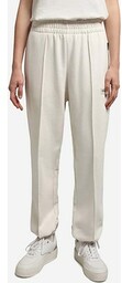Napapijri spodnie dresowe bawełniane kolor beżowy gładkie NA4G93.N1A-N1A