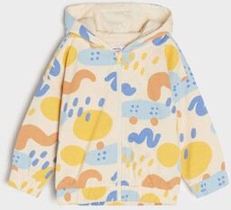 Sinsay - Bluza rozpinana - Kremowy