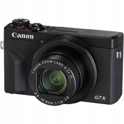 Aparat cyfrowy Canon PowerShot G7X Mark III czarny