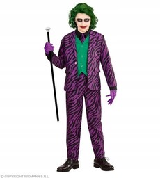 Strój Zły Joker Jokera Halloween Evil 164