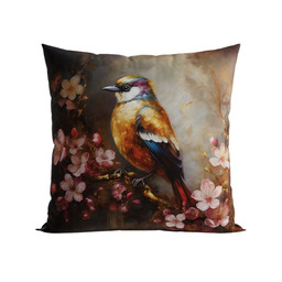 Markizeta Poszewka dekoracyjna velvet 40x40 001 różowa Ptak