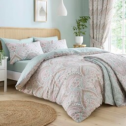 Dreams & Drapes - Zielona poszewka na kołdrę