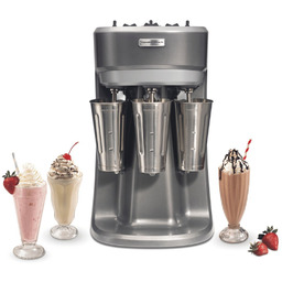 Mikser potrójny do koktajli mlecznych, frappe i shake