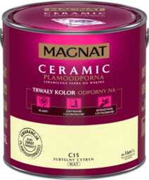 Farba ceramiczna MAGNAT Ceramic subtelny cytryn C15 2,5