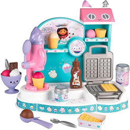 Smoby 7600350409 Koci domek Gabi Lodziarnia; Sprzedawca lodów;