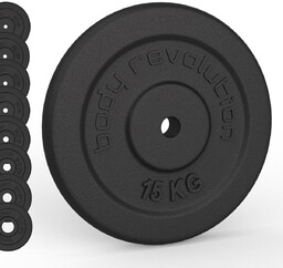 Obciążniki żeliwne 2 x 15 kg