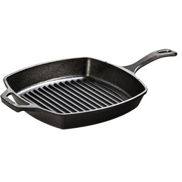 Lodge Patelnia żeliwna grillowa kwadratowa 26 cm /