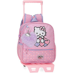 Hello Kitty Hearts & Dots, plecak szkolny, różowy