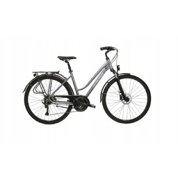 Rower Kross Trans 4.0 Damski Sh M/17" grafitowo/szary