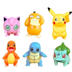 Zestaw 6 figurek Pokemon 5-8 cm, figurki kolekcjonerskie