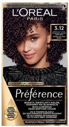 LOREAL Preference Farba do włosów 3.12 - Intensywny