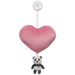 NICI pluszowe serduszko 15cm z pluszakiem Love panda