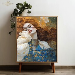 Zestaw papieru morwowego meblowego do decoupage  FPA1012