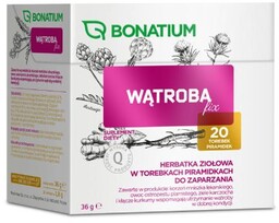Bonatium Wątroba fix Herbatka ziołowa, 20 sasz.