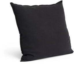 HAY - Linen Poduszka 60x60 Niebieski/Czarny