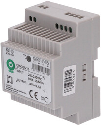 Zasilacz DIN30W12 na szynę DIN - 12V/2,5A/30W