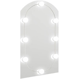 Elior Wiszące lustro z łukiem 70x40 cm W6-H54