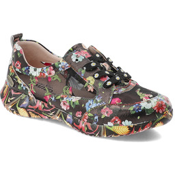 Laura Vita Sneakersy damskie, cholewka ze skóry naturalnej